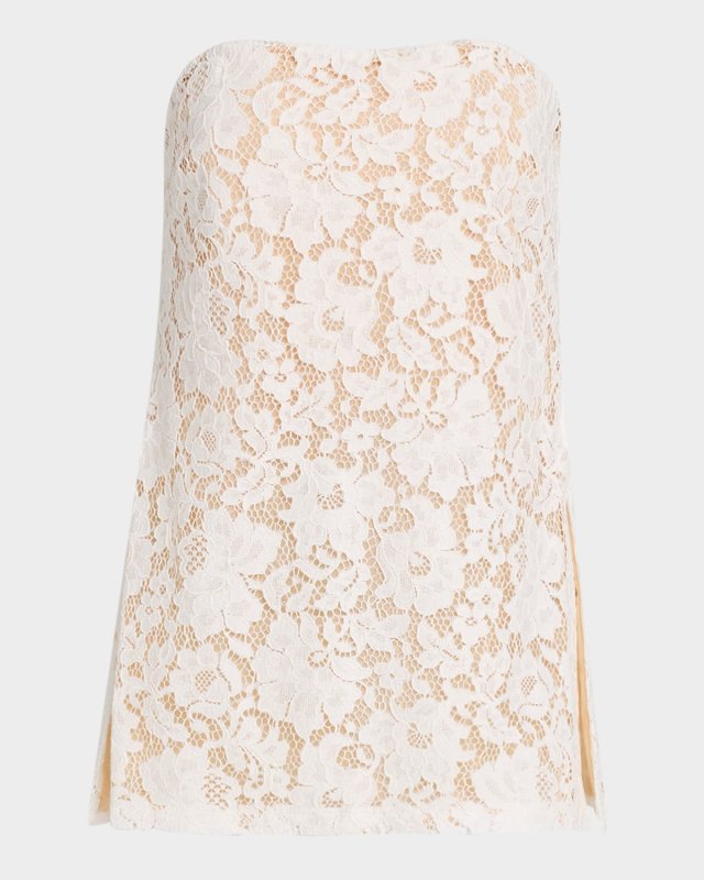 Poppy Strapless Lace Top